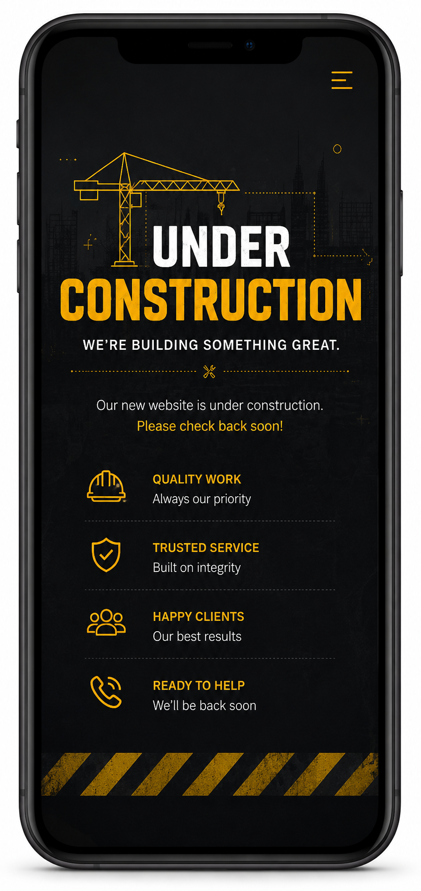 High-converting contractor website design for home improvement companies